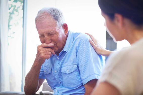 comforting words to grieving person