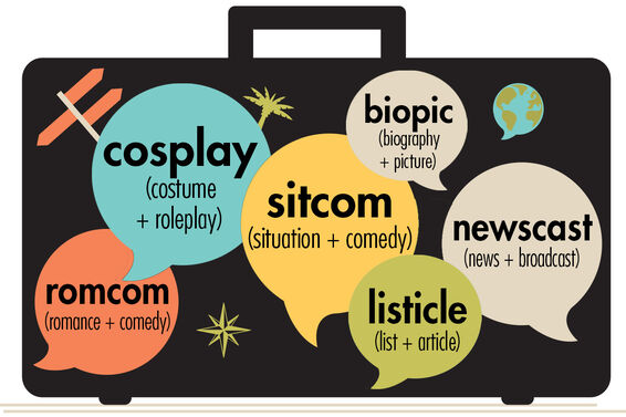 portmanteau words in suitcase